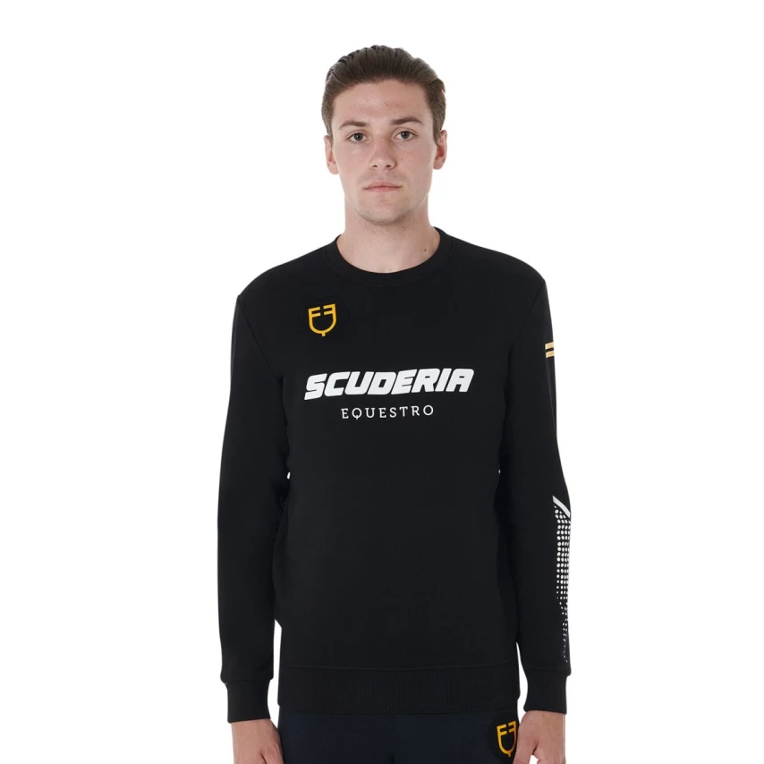 Felpa girocollo uomo Scuderia Equestro