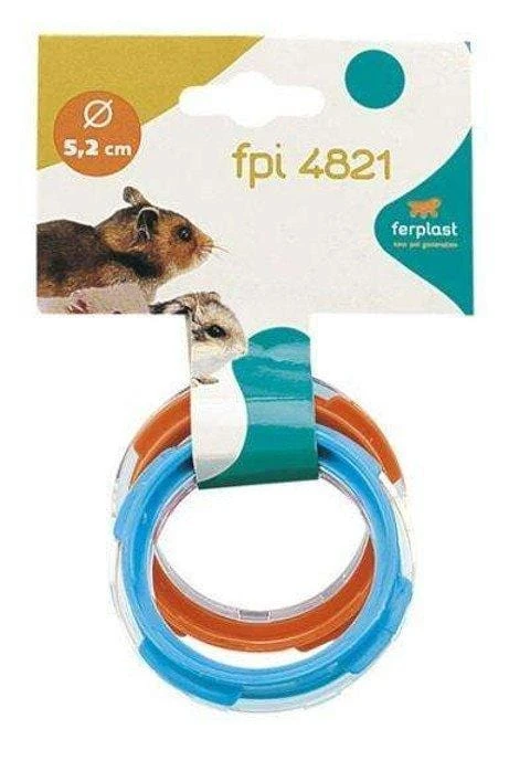 Ferplast RACCORDI GIUNTI TUBO PER CRICETI - FPI 4821 - 2 Anelli