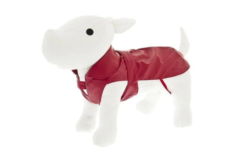 FERRIBIELLA Impermeabile Pocket Rosso - Accessorio per Cane