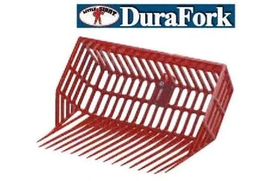 Forca da scuderia DuraFork con cestello in ABS