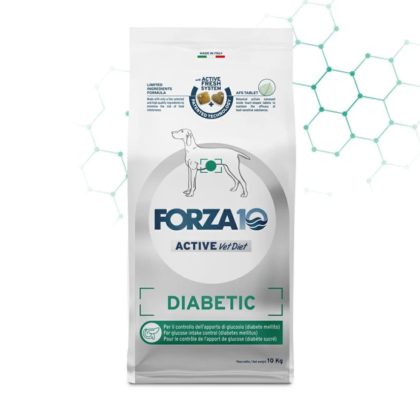 Forza10 Dog Diabetic Active - Mangime dietetico per cani