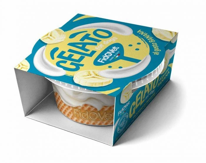 Gelato per Cani FIDOVET Banana 40g