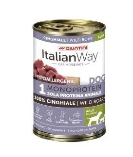 Giuntini Italian Way Hypo GF Paté Cinghiale per Cani 400 g