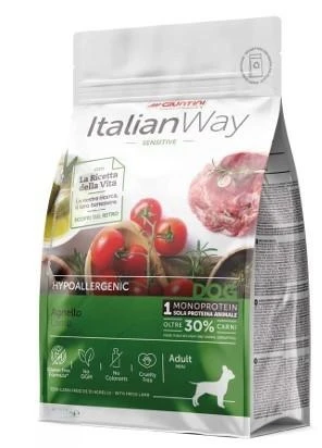 Giuntini Italian Way Mini Hypo Mono Agnello per Cani 8 kg
