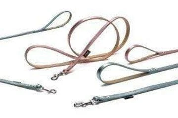 Guinzaglio per cani piccoli Luxo Puppy azzurro metallico - Petmuffin