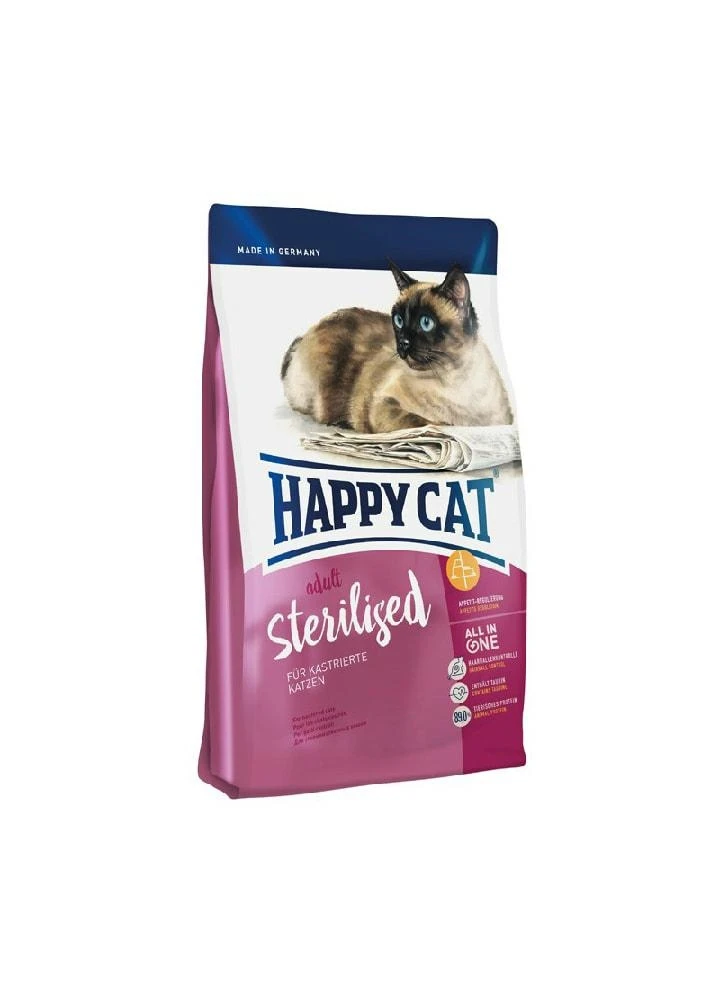 Happycat Sterilized Manzo - Crocchette per gatti sterilizzati