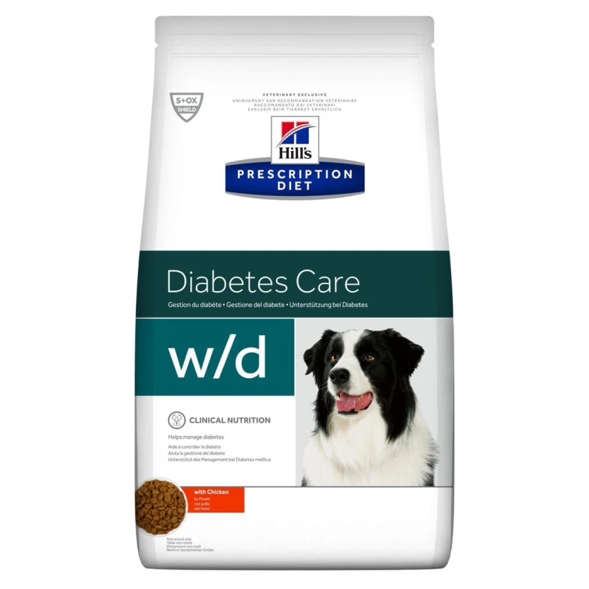 Hill's W/D per cani 10 kg - Mangime dietetico