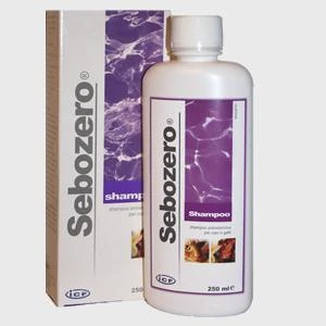 ICF Sebozero Shampoo Seboriequilibrante per Cani e Gatti 250 ml