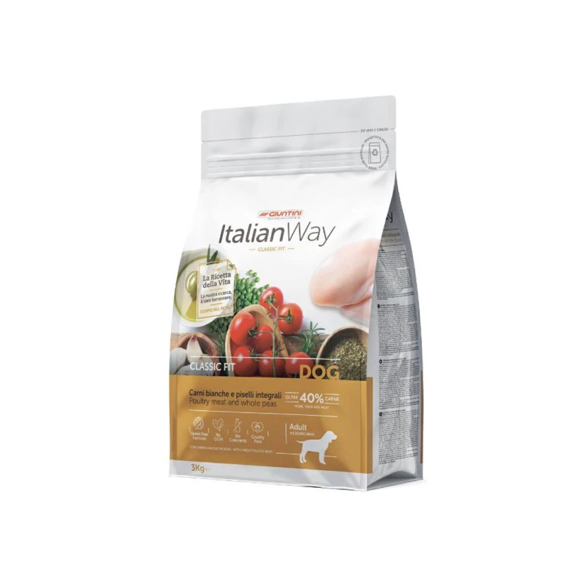 Italian Way Medium/Maxi Carni Bianche 3 Kg - Giuntini