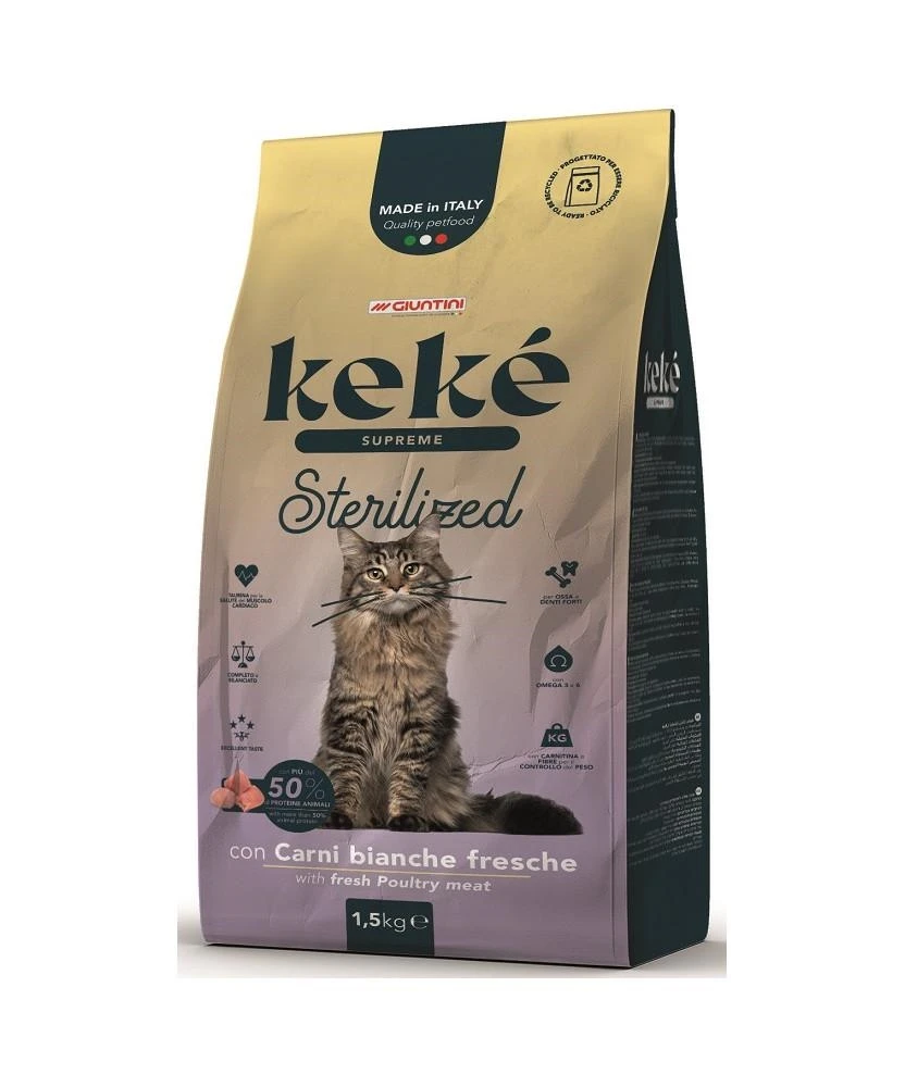 Kekè Supreme Kitten Carni Bianche 1,5 kg - Giuntini