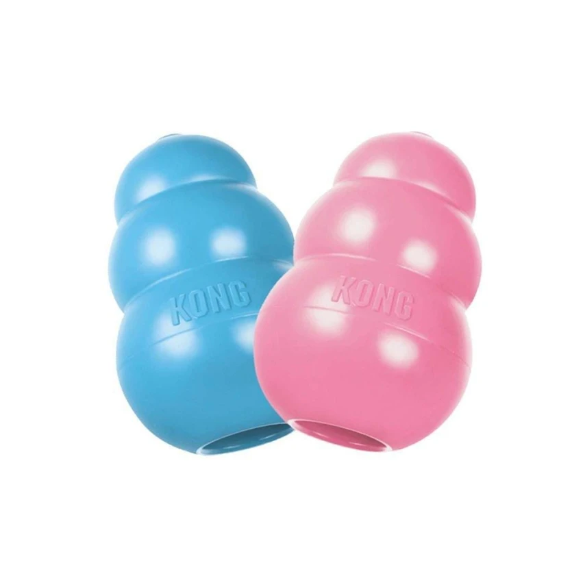 KONG Puppy Gioco per Cuccioli in Gomma Naturale