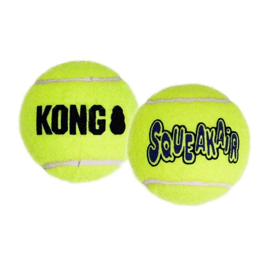 KONG SqueakAir pallina da tennis per cane con squeaker
