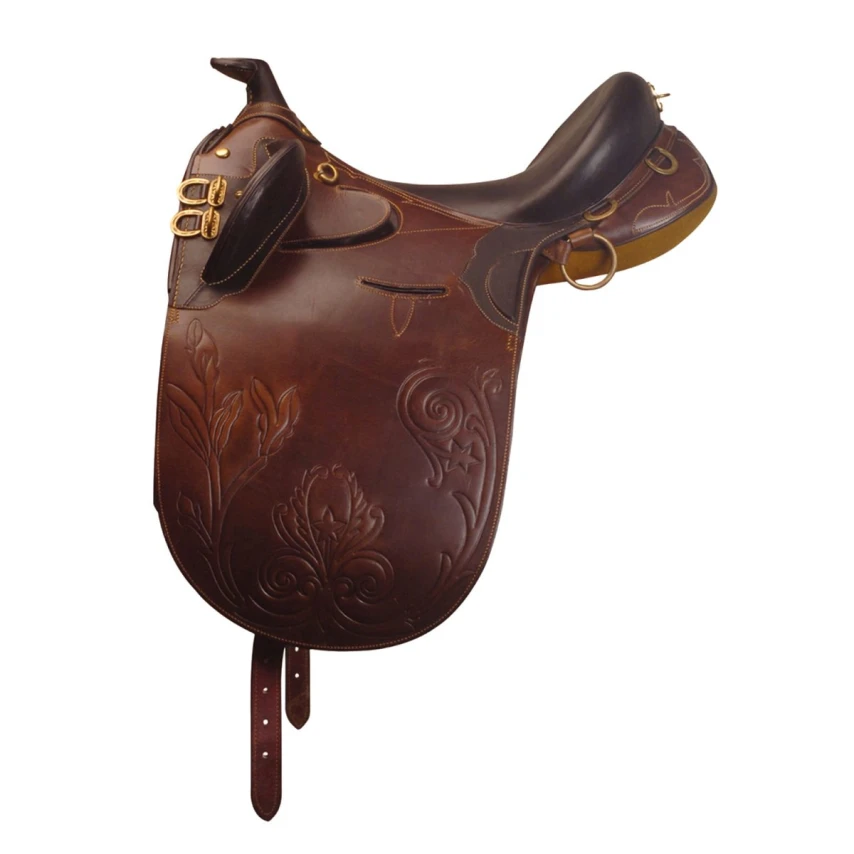 Lakota Sella Australiana con Pomello in Cuoio