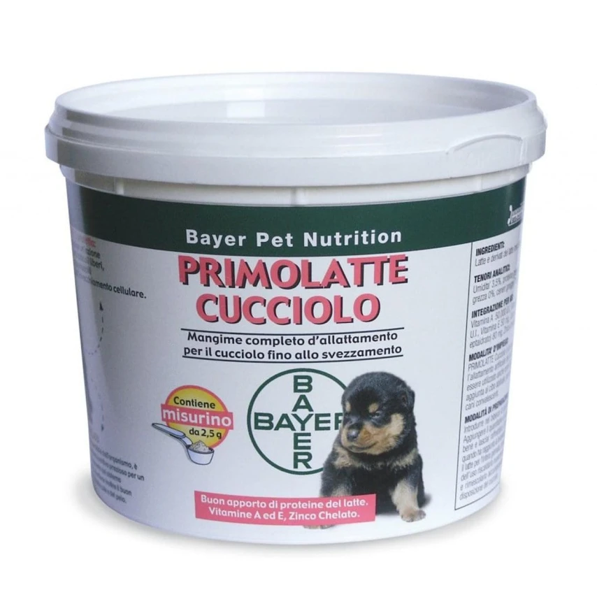 Latte in polvere per cuccioli Bayer Primolatte 250 g - Bayer Pet Care