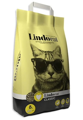 Lettiera Agglomerante Classic con Bentonite Naturale Lindocat