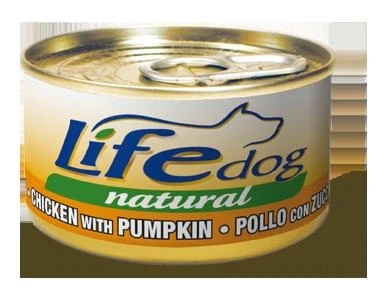 Lifepet Lifedog Filetti di Pollo e Zucca per Cani 90 g