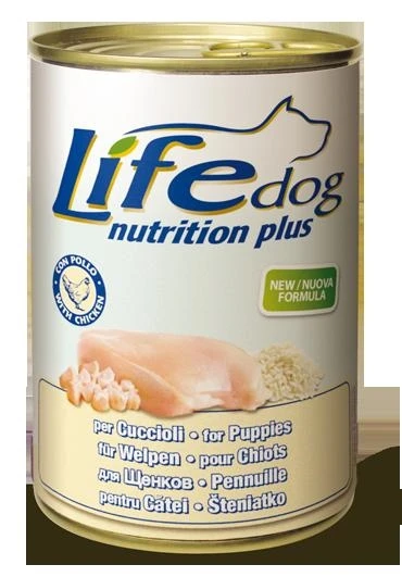 Lifepet Lifedog Puppy 400 g - Alimento umido per cuccioli