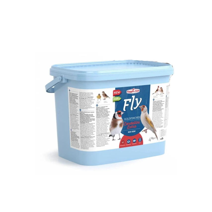Mangime Cardellini Extra - 4 kg - Fly Raggio di Sole