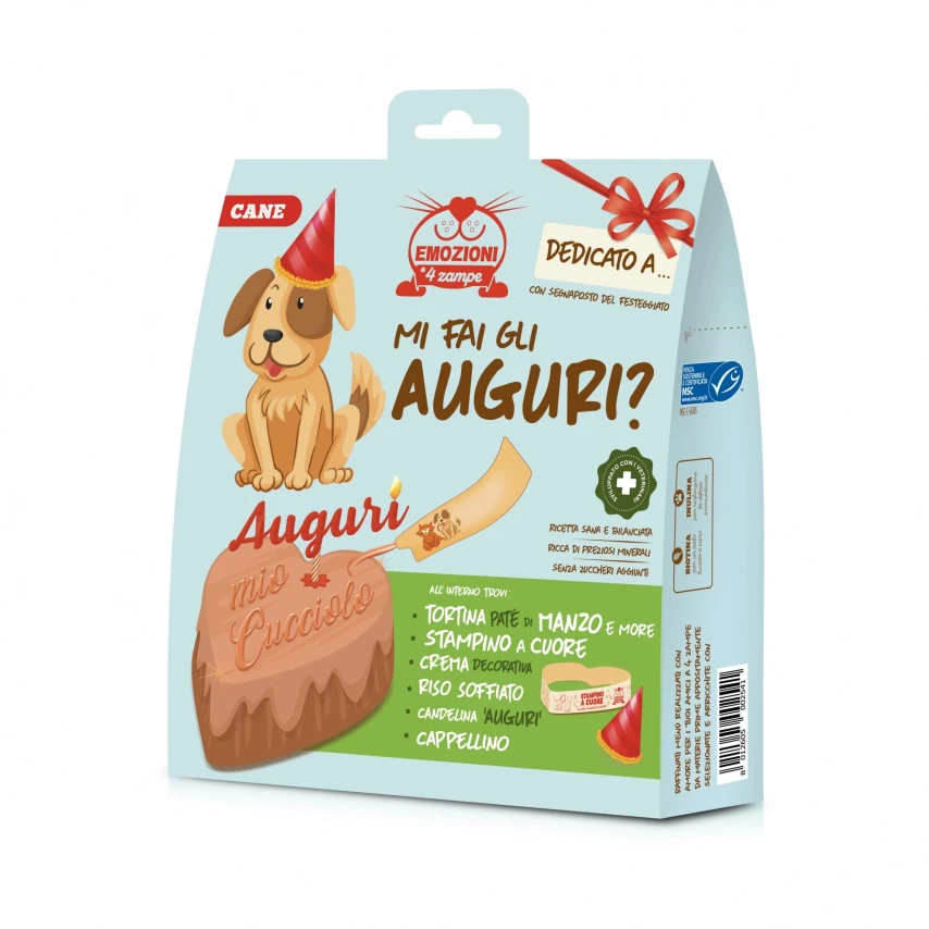 Mi fai gli Auguri Cane - Tortina al manzo