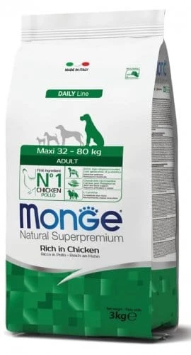 Monge Maxi Adult Pollo Crocchette per Cani Grandi