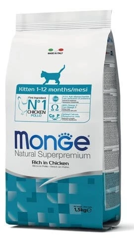 Monge Kitten Pollo Crocchette per Gattini