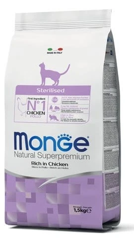 Monge Sterilised Gatto al Pollo - Crocchette
