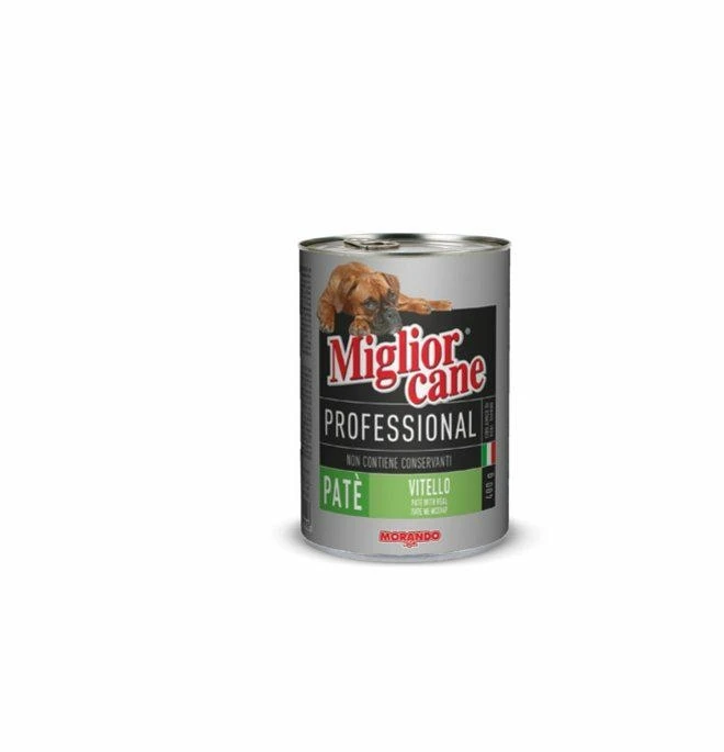 Morando Miglior Cane Paté Vitello 24 x 400 g