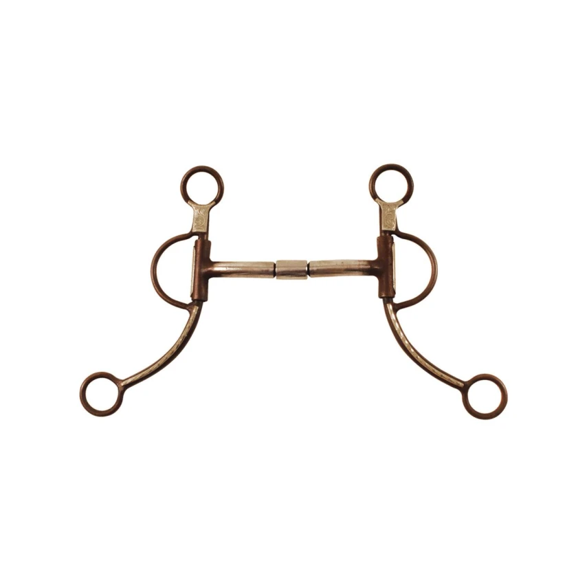 Morso western semisnodo in ferro brunito Pool's – aste lunghe