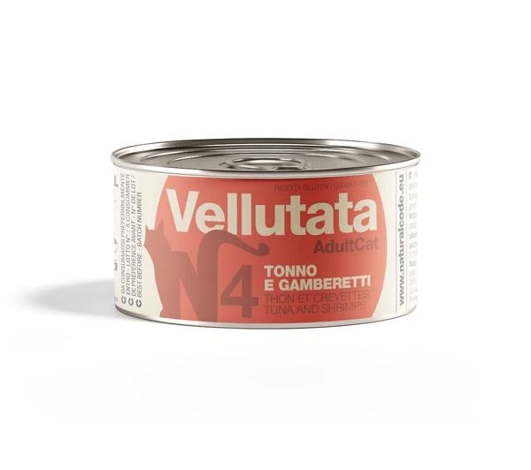 Natural Code Vellutata Tonno e Gamberetti 85 g