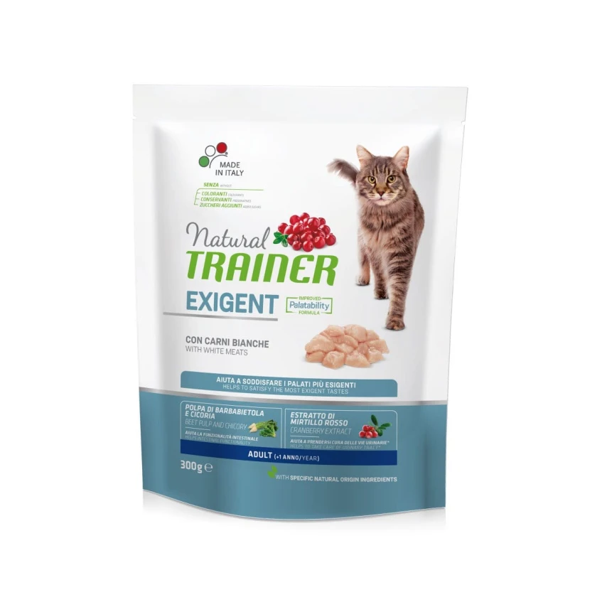 Natural Trainer Exigent Adult Gatto con Carni Bianche