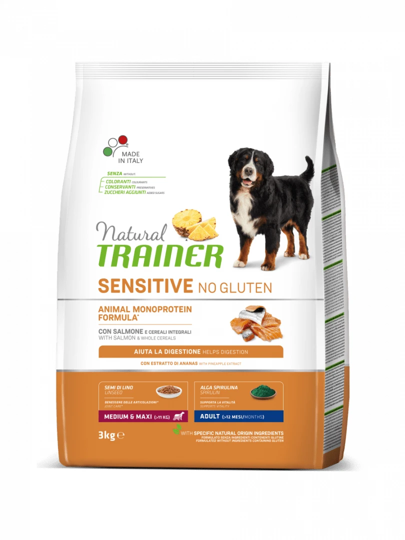 Natural Trainer Sensitive Salmone Adult Medium/Maxi