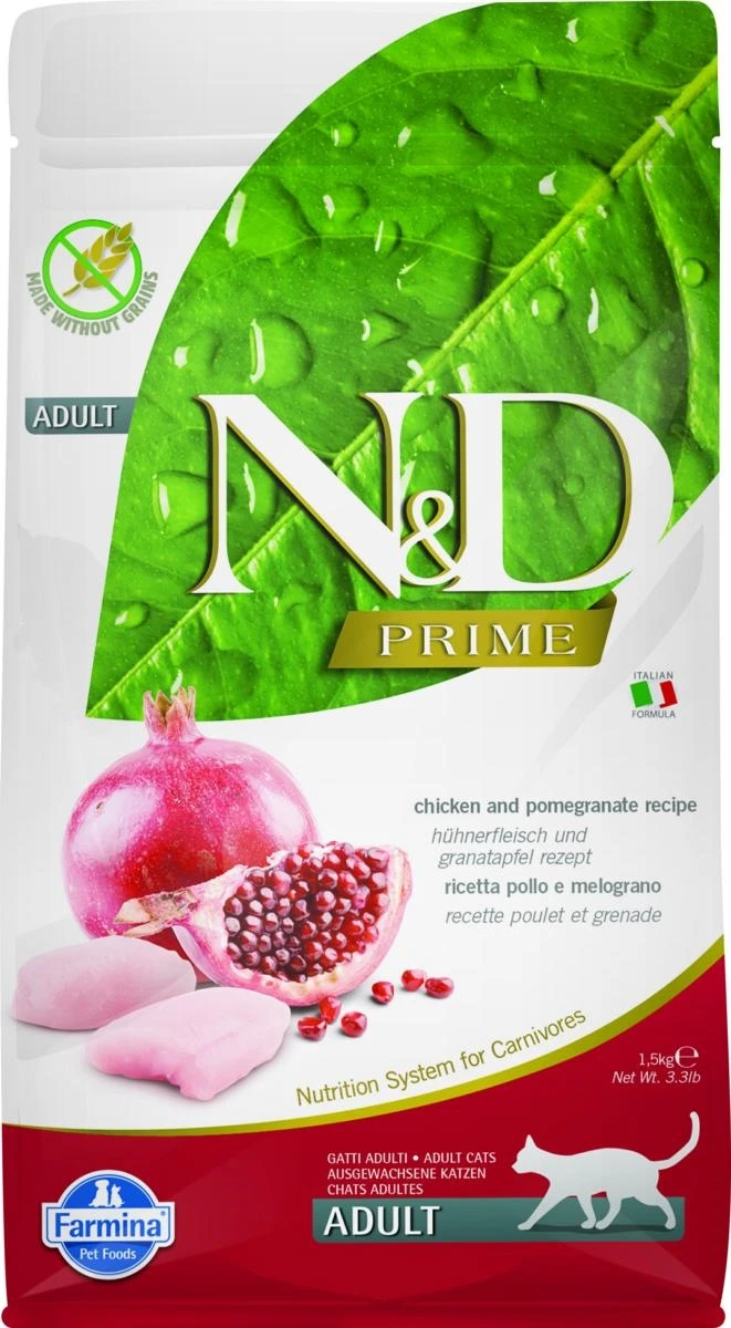ND Cat Prime Pollo/Melogano 1,5 kg - Farmina