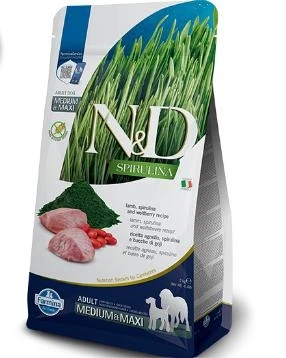 Farmina N&D Agnello Spirulina & Wolfberry 2 kg