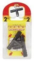 Novital Raccordo a TEE 10 mm per Abbeveratoi, 2 Pezzi