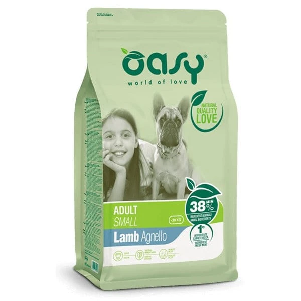 Oasy Adult Small Agnello Crocchette Cane Piccola Taglia