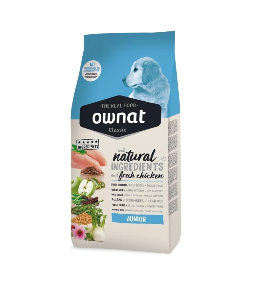 Ownat Dog Classic Junior 4 kg - Crocchette per cuccioli