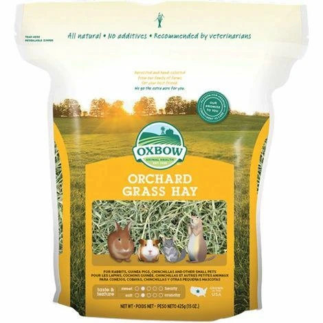 Oxbow Orchard Grass Hay 425g - Fieno di Alta Qualità