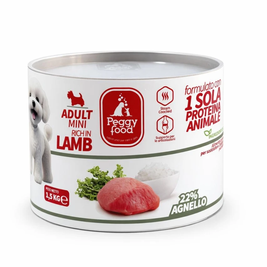 Peggyfood Super Premium Mini Agnello