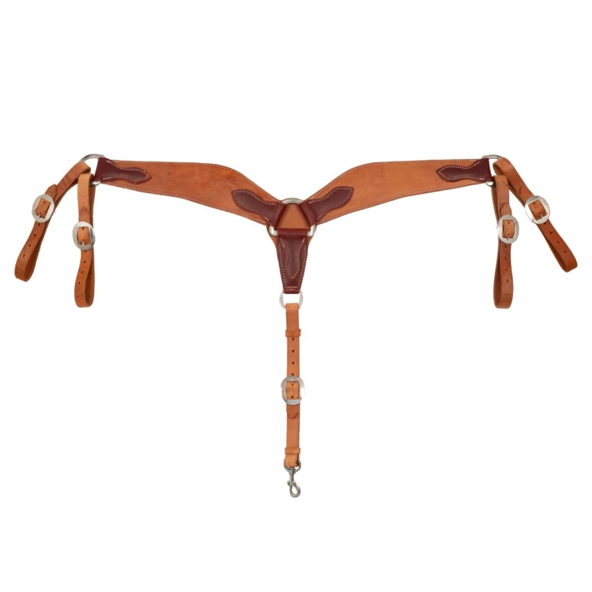 Pettorale Roper Breastcollar - Berlin Custom Leather - Unica Marrone