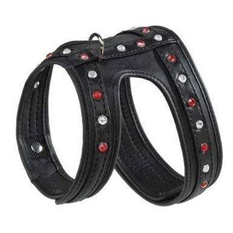 Pettorina cane ecopelle Joy decorata Ferplast