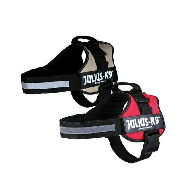 Pettorina cane Julius K9 rossa misura 0/M-L