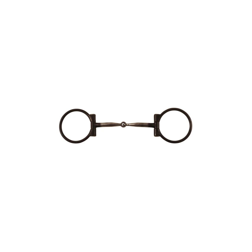 Pool's Filetto a D in ferro brunito con inserti in rame - 12,5 cm