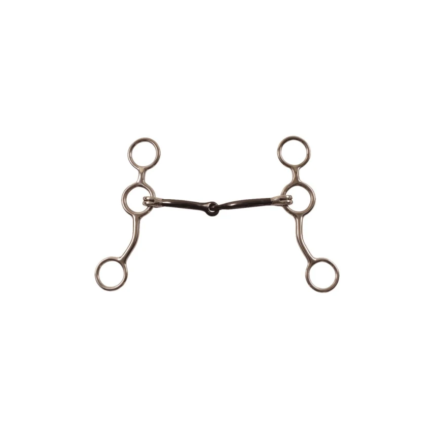 Pool's Morso Western Barrel - Imboccatura ferro nero - 12,5 cm
