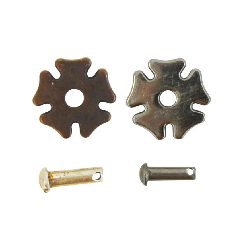 Pool's Rotelle per speroni modello 303 - coppia con rivetti