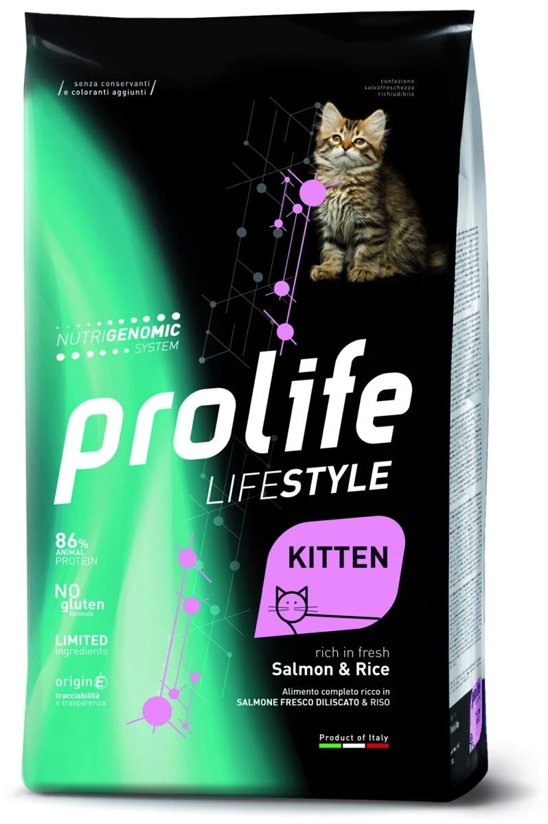 Prolife Life Style Kitten Salmone & Riso 1,5 kg