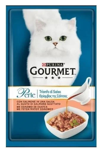 Purina Gourmet Perle Filetti di Salmone 26 x 85 g