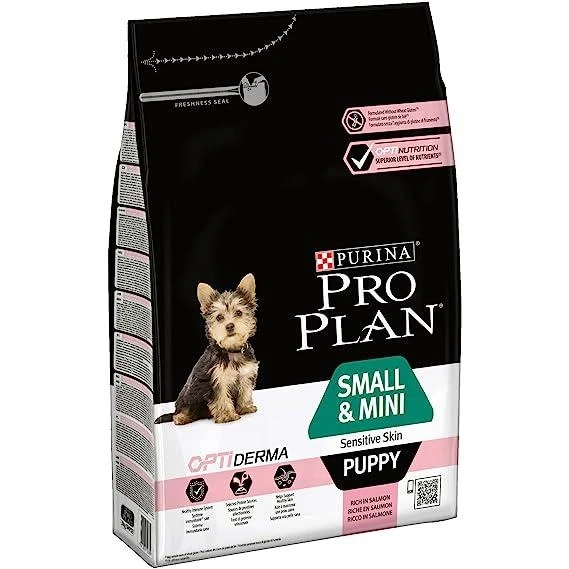 Purina Pro Plan Mini Puppy Sensitive Skin Laks 3 kg