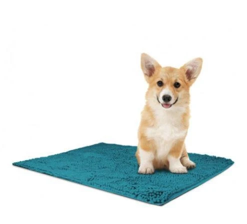 Record Tappetino in Microfibra per Cani 65x90 cm Azzurro