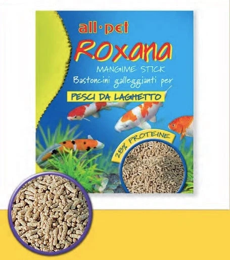 Roxana Mangime per Pesci da Laghetto in Stick 300 g - All - Pet