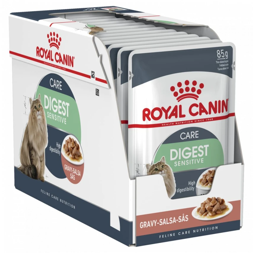 Royal Canin Digest Sensitive Gatto in Salsa 12x85 g